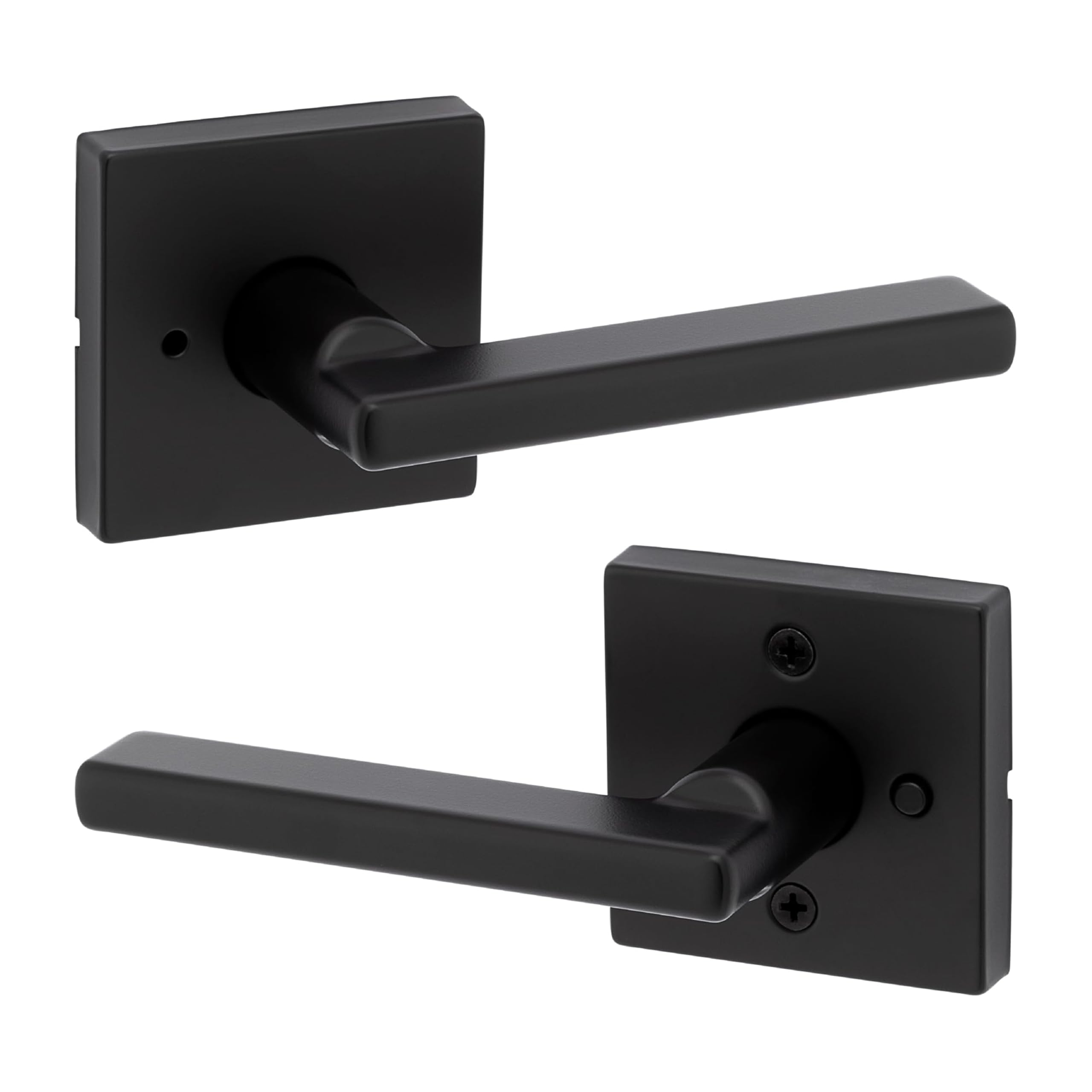 Kwikset Halifax Interior Privacy Door Handle with Lock, Door Lever